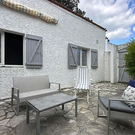 4p 75m² - Terrasse, Wifi, Bbq, Proche Et Commerces - La Palmyre, 6 Pers. - Fr-1-705-77 בית נופש